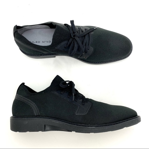 Third Mind Knitted Oxford Shoes Black main image 9